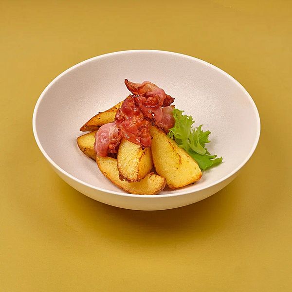 Картофель запеченный с беконом