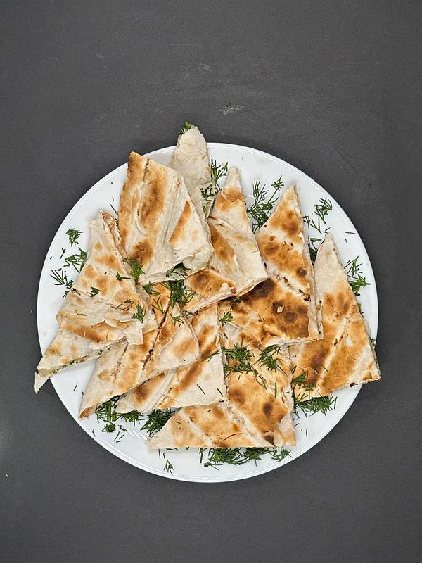 Лаваш сыр/ зелень