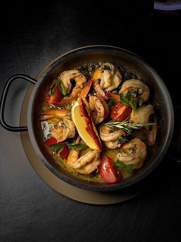 Креветки в соусе