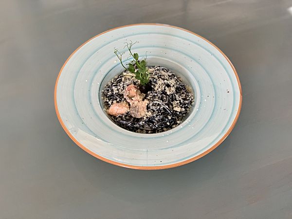 Паста с лососем