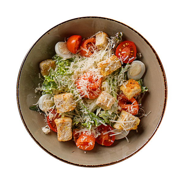 Цезарь с семгой