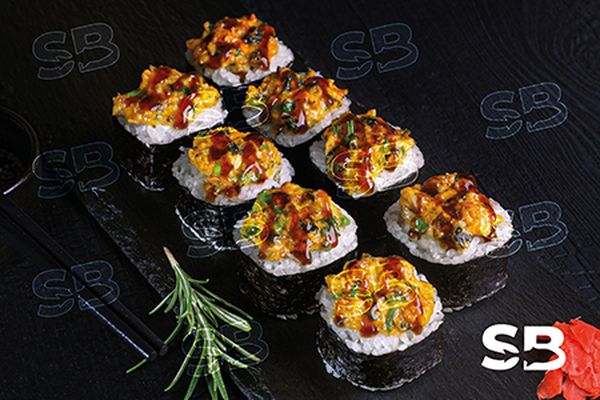 Ролл Запеченный с мидиями