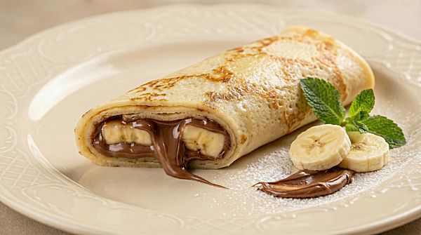 Банановый рай с нутеллой