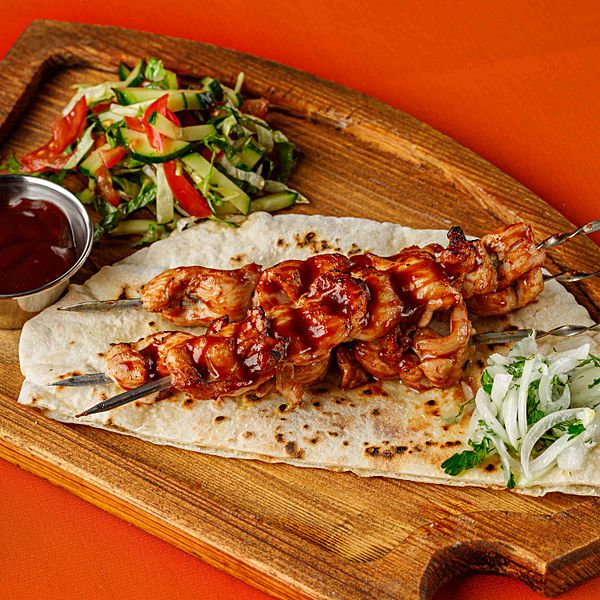 Шашлык куриный в пите