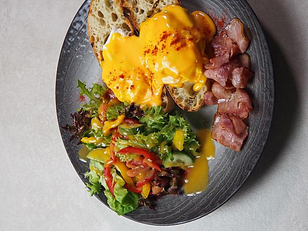 Фирменный завтрак с беконом