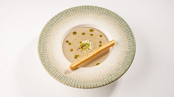 Крем суп грибной