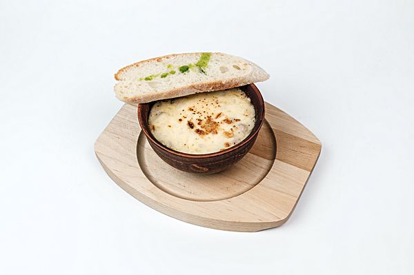 Жюльен с курочкой и грибами