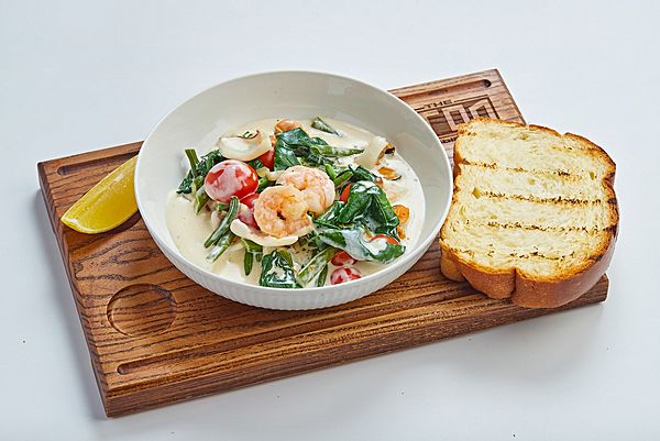 Соте из морепродуктов