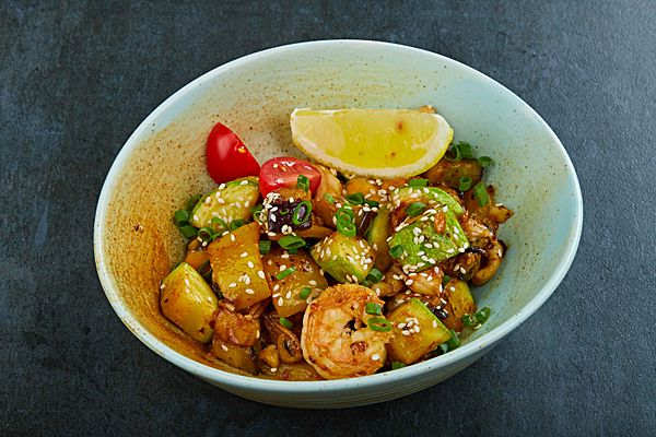 Соте из морепродуктов