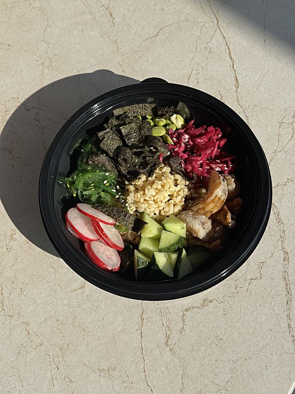 Боул с креветкой