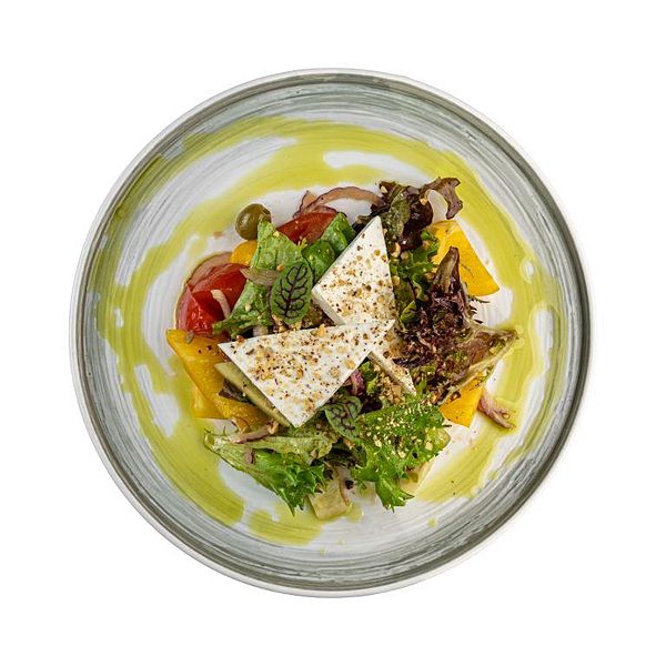 Греческий салат с брынзой