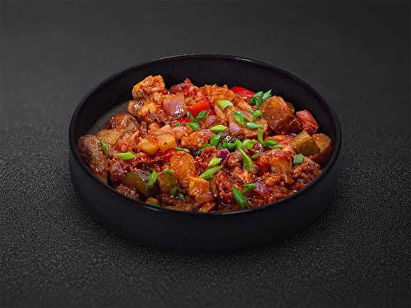 Мясная сковородочка