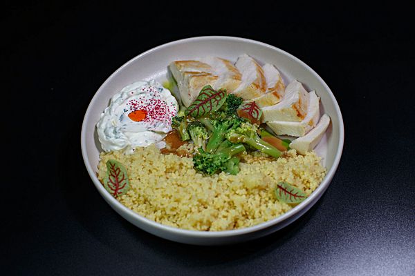 Курица с кус-кусом