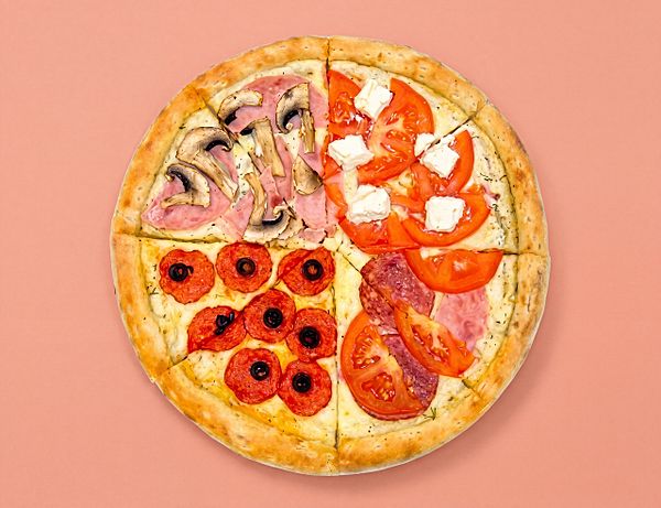 Пицца 4 вкуса
