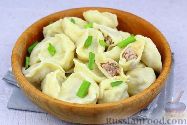 Пельмени с говядиной