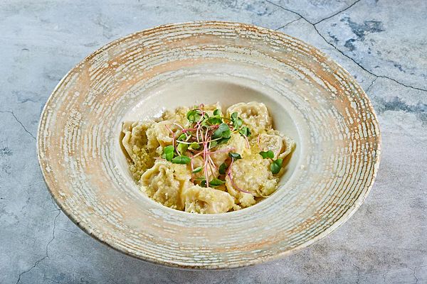 Пельмени из рапаны