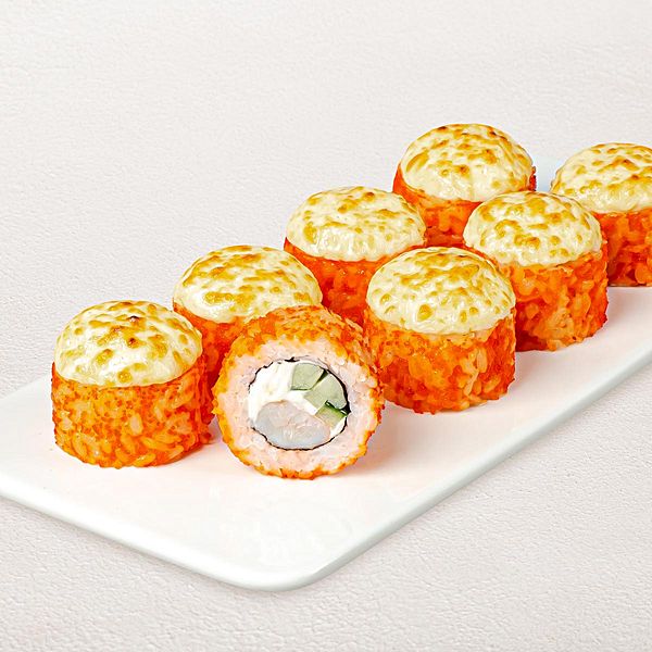 Тигровая креветка с моцареллой