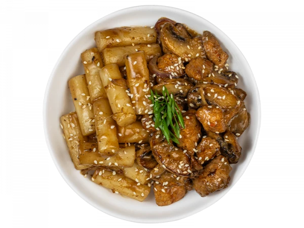 Токпокки Курица Грибы