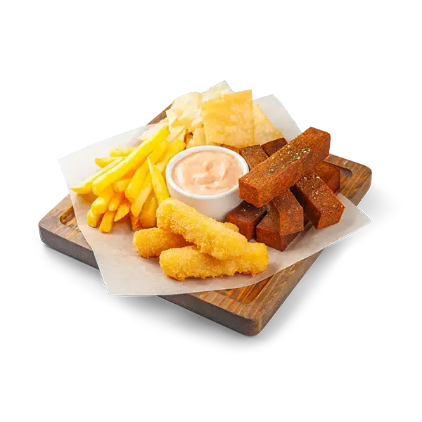 Ассорти из горячих закусок