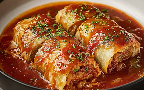 Голубцы домашние в сочном томатном соусе