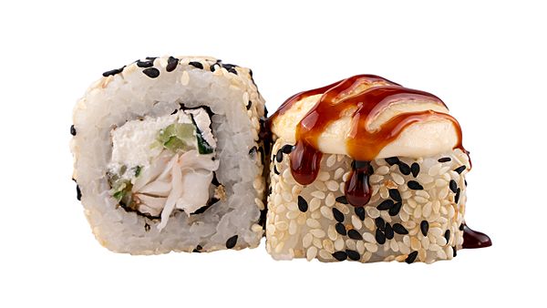 Запеченный с креветкой