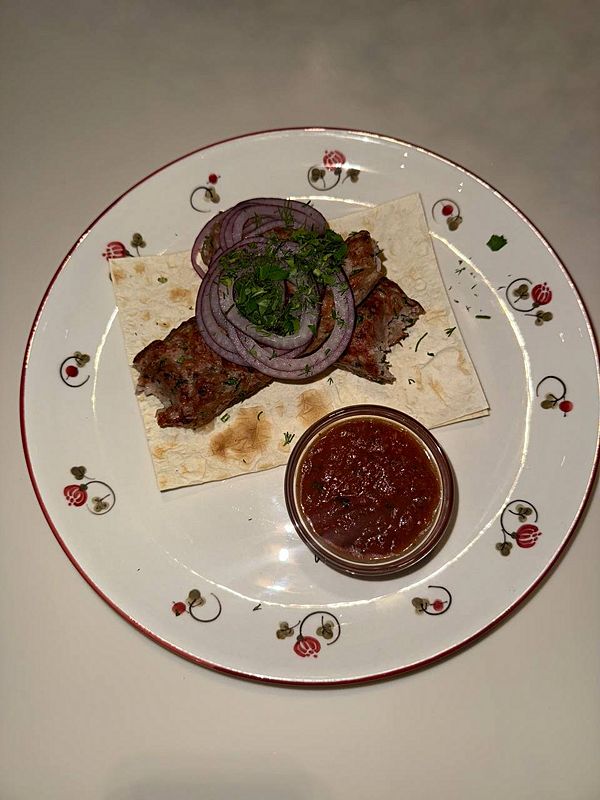 Люля-кебаб свино-говяжий