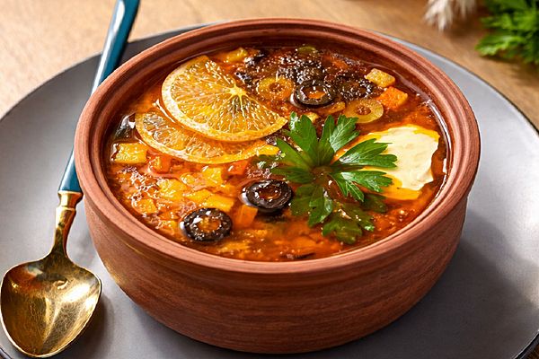 Солянка сборная мясная