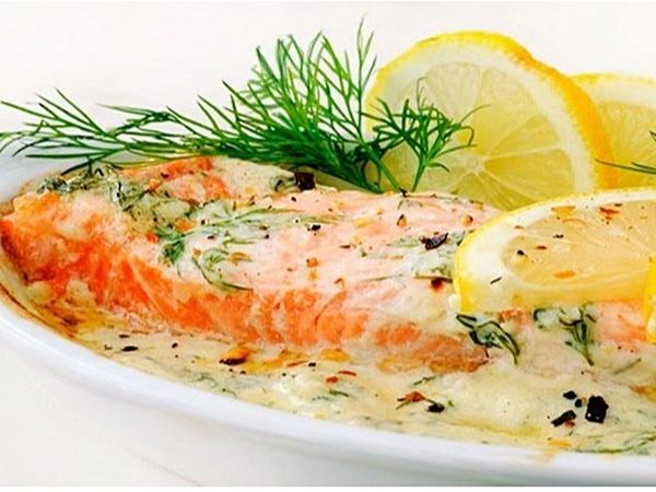 Сёмга в сливках