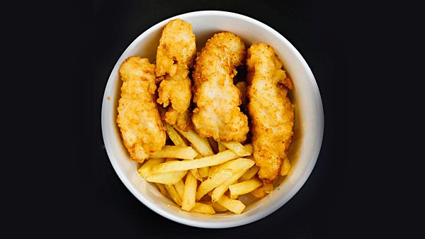 Фри бокс со стрипсами