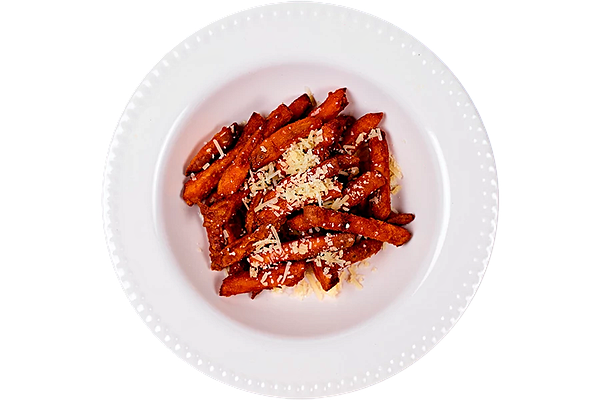 Батат с трюфелем и пармезаном