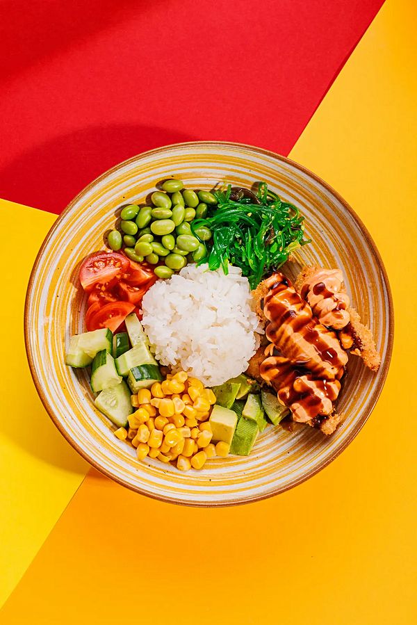 Поке с креветкой