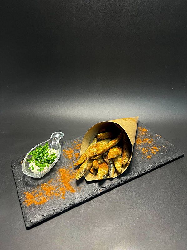 Рыбка во фритюре