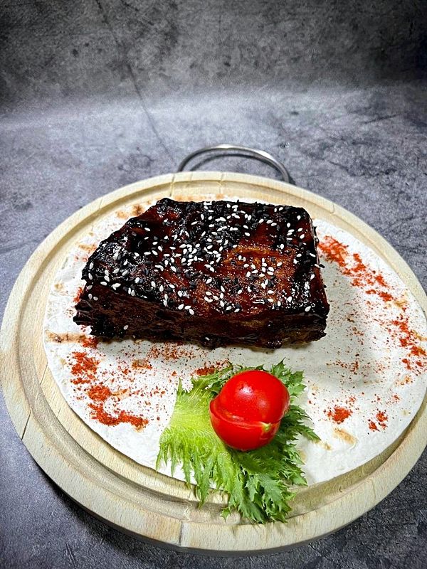 Ребра свиные в перечном барбекю