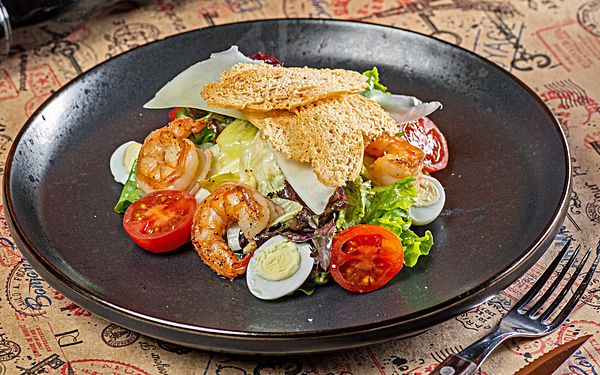 Цезарь с креветкой