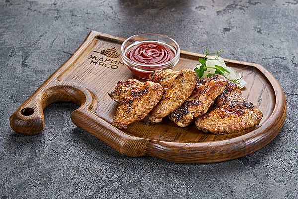 Куриные крылышки на гриле