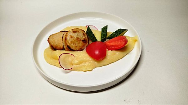 Пюре с котлетками