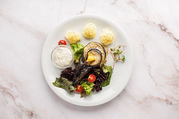 Запеченная скумбрия