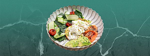 Оладьи из цукини с форелью