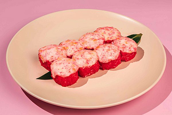 Запеченый с лососем в масаго