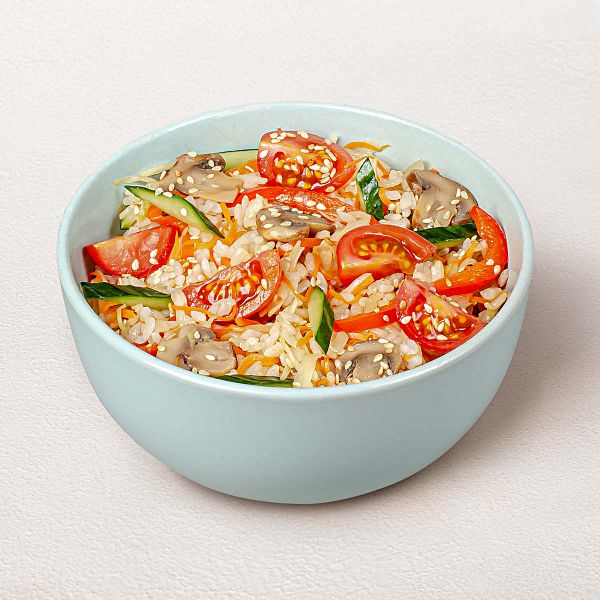 Wok вегетарианский с рисом