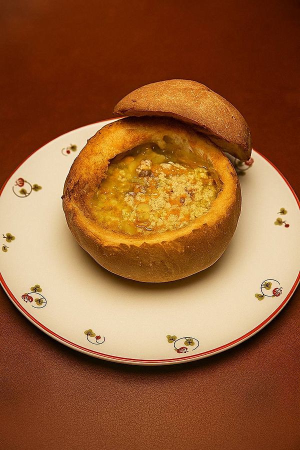 Бульон с перепелом