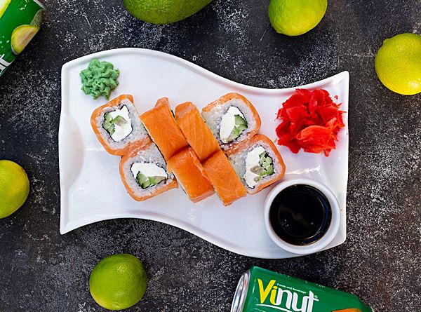 Филадельфия с лососем