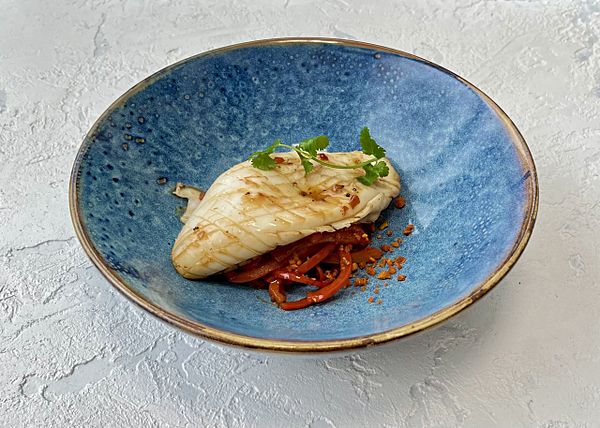 Кальмар в соусе Black Pepper