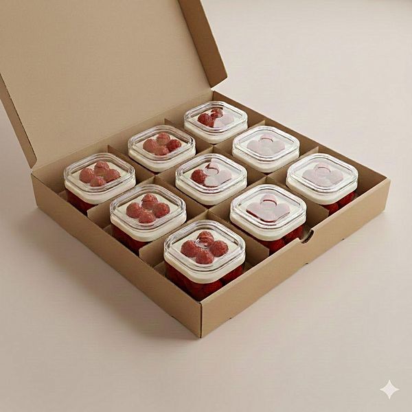 9 порций Пудинг-желе 