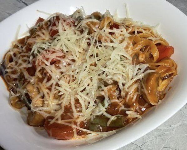 Паста Веганская в томатном соусе