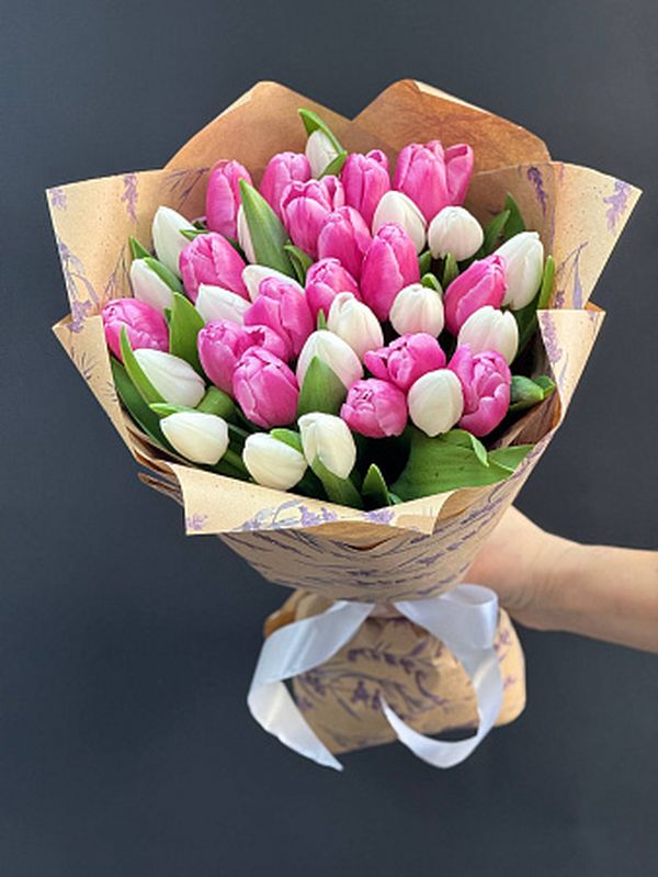 35 тюльпанов микс