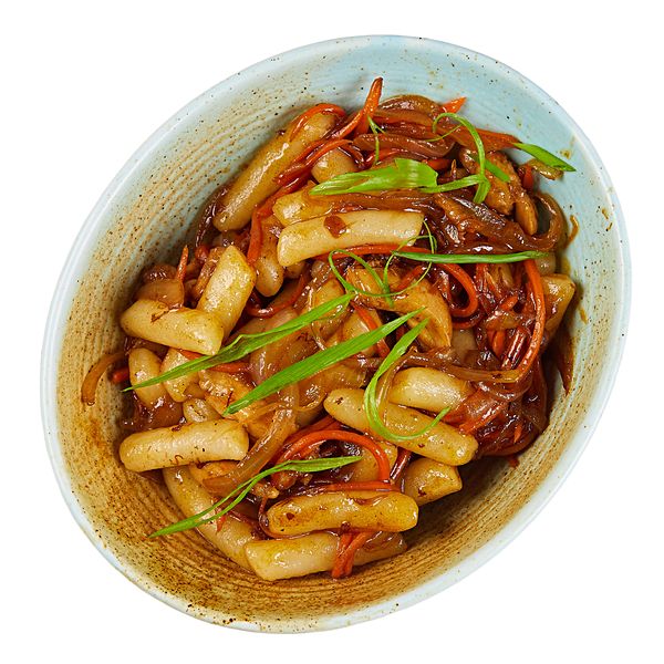 Токпокки с курицей