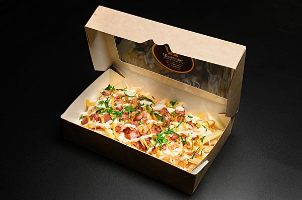 Фри+Сыр+Сочный бекон