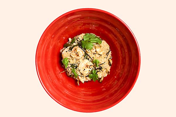 Жаренный рис с морепродуктами