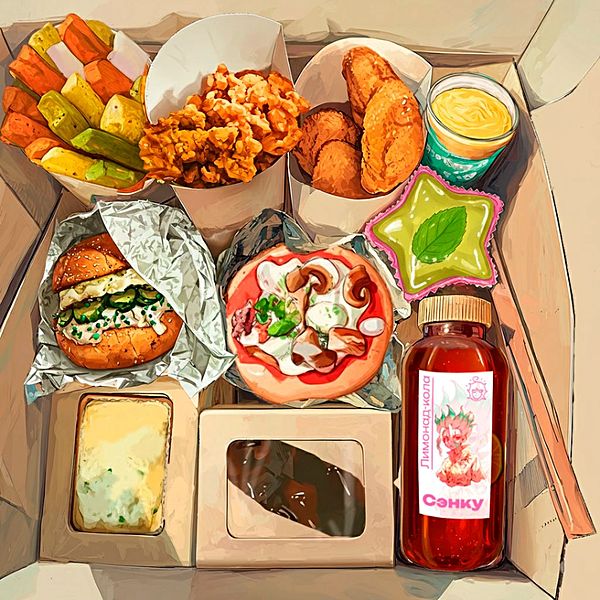 Фуд-бокс Доктор Стоун 